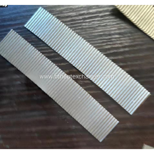 Stainless Steel Flat Top Fins